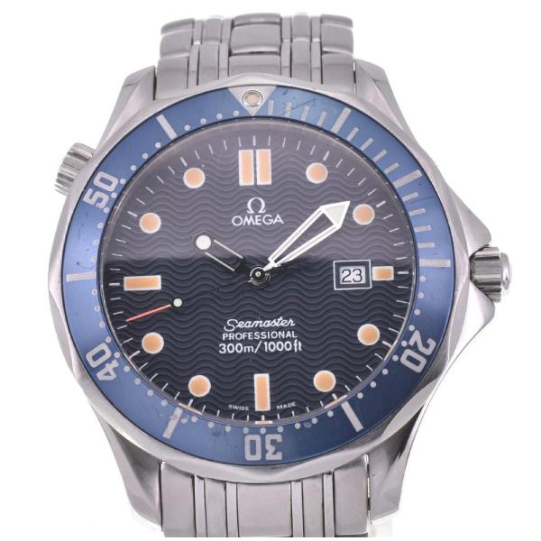 【OMEGA】オメガ シーマスター 300m 2541.80 デイト クォーツ メンズ Q#1078...