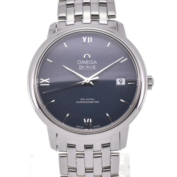 △ ☆良品【OMEGA】オメガ デ・ビル プレステージ コーアクシャル 424.10.37.20.0...