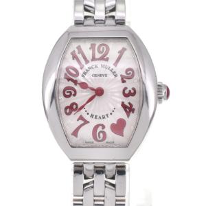 △ ☆良品【FRANCK MULLER】フランクミュラー ハート トゥ ハート 5002SQZC5HJRED クォーツ レディース I#109710｜aonohappa