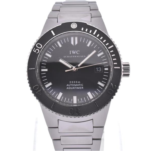 ★保証書付 【IWC SCHAFFHAUSEN】IWC GST アクアタイマー IW353602 自...