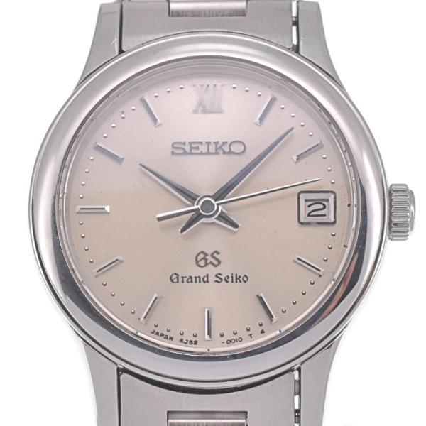 △ セイコー SEIKO 4J52-0010 グランドセイコー デイト ステンレス クォーツ レディ...