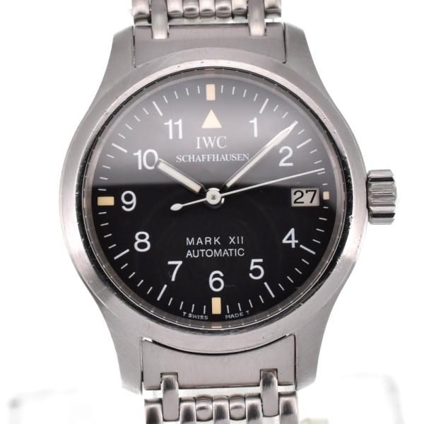 △ IWC SCHAFFHAUSEN IW442102 パイロットウォッチ マーク12 デイト 自動...