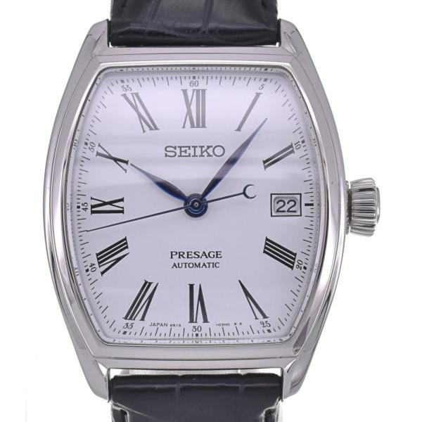 セイコー SEIKO SARX051/6R15-03T0 プレサージュ 琺瑯ダイアル デイト 自動巻...