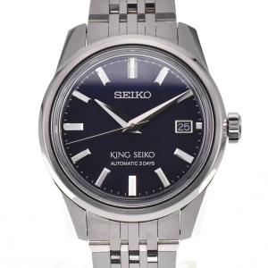 SEIKO セイコー SDKS015/6R55-00A0 キングセイコー 39MM 絹目模様 自動  