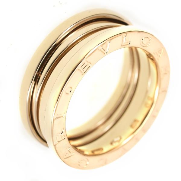 ブルガリ BVLGARI B-Zero1 リング サイズ50/JP10 K18YG レディース 箱付...