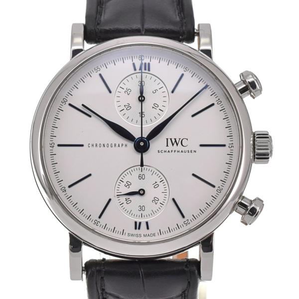 値下 IWC SCHAFFHAUSEN IW391407 ポートフィノ クロノグラフ 39 自動巻き...