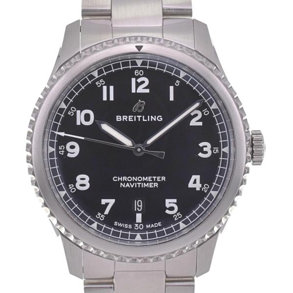 値下 ブライトリング BREITLING A17314 ナビタイマー８ デイト 自動巻き メンズ 美...