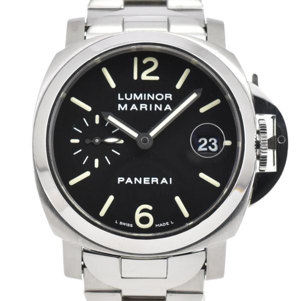 パネライ PANERAI PAM00050 ルミノール マリーナ スモールセコンド デイト 自動巻き...