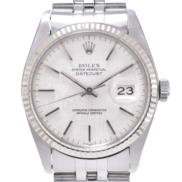 ロレックス ROLEX 16014 オイスターパーペチュアル デイトジャスト WGベゼル Cal.3...