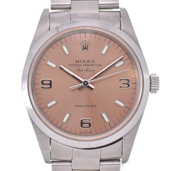 ロレックス ROLEX Ref.14000 エアキング Cal.3000 自動巻き メンズ N#14...