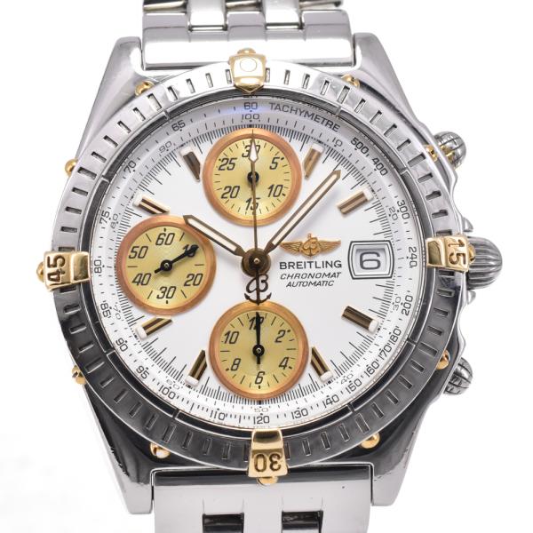 ブライトリング BREITLING B13350 クロノマットGT ビコロ 自動巻き メンズ 箱・保...