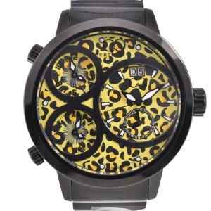 値下 カーティスアンドコー Curtis& Co. ビッグタイム ワールド 4タイムゾーン クォーツ メンズ 未使用品 箱・保証書付き C#144308