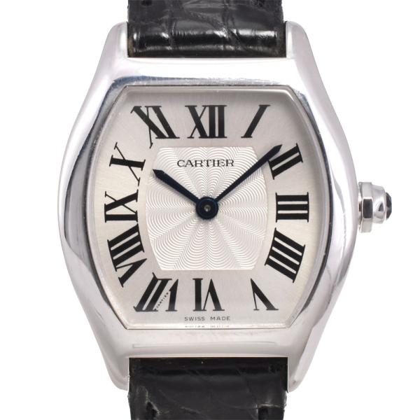 カルティエ CARTIER W1556361 トーチュ SM WG 手巻き レディース 良品 内箱・...