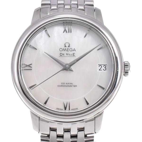 オメガ OMEGA 424.10.33.20.05.00?1 デビル プレステージ デイト 自動巻き...