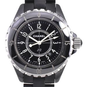シャネル CHANEL H0681 J12 セラミック/ラバー クォーツ レディース 良品 N#145721