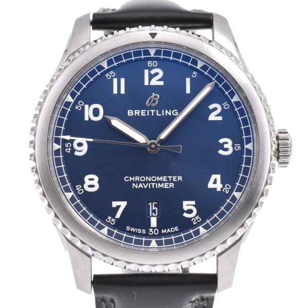 ブライトリング BREITLING A17314 ナビタイマー８ デイト 自動巻き メンズ 良品 箱...