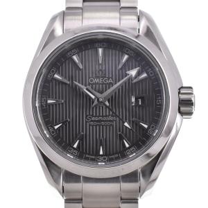オメガ OMEGA 231.10.30.61.06.001 シーマスター アクアテラ クォーツ レディース 良品 保証書付き B#146635