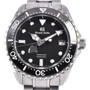 値下 セイコー SEIKO SBGA229/9R65-0AM0 グランドセイコー ダイバーズ スプリングドライブ メンズ 箱・保証書付き B#146774