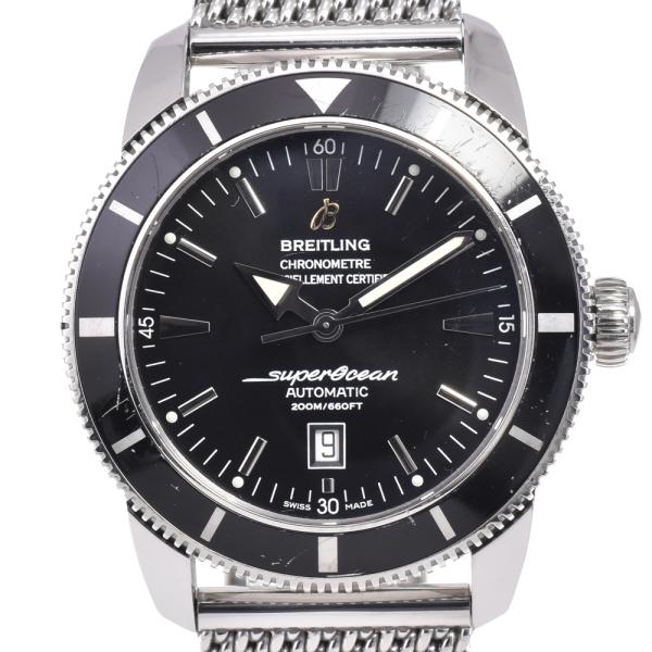 ブライトリング BREITLING A17320 スーパーオーシャンヘリテージ 46 ブラック 自動...