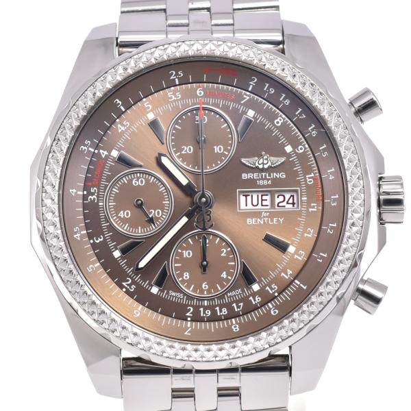 ブライトリング BREITLING A13362 ベントレーGT クロノグラフ ブラウン 自動巻き ...