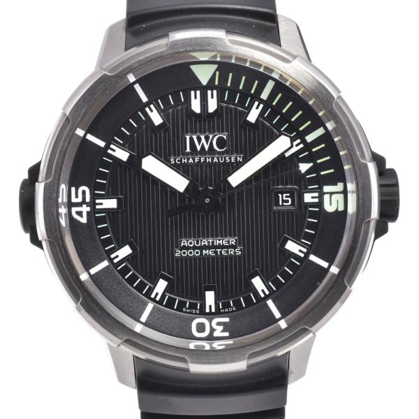 IWC IWC SCHAFFHAUSEN IW358002 アクアタイマー 2000 ブラック 自動...