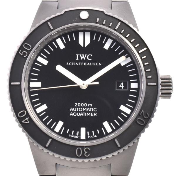 IWC IWC SCHAFFHAUSEN IW353601 GST アクアタイマー デイト ブラック...