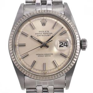 ロレックス ROLEX 1601 ヴィンテージ デイトジャスト Cal.1570 シルバー 自動巻き メンズ 良品 腕時計 J#147765