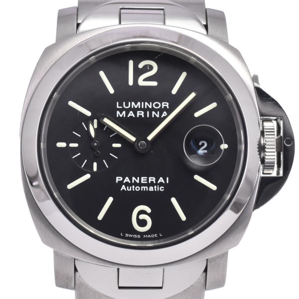 パネライ PANERAI PAM00220 ルミノール マリーナ スモールセコンド ブラック 自動巻...