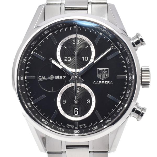 タグホイヤー TAG HEUER CAR2110-4 カレラ キャリバー1887 クロノグラフ デイ...