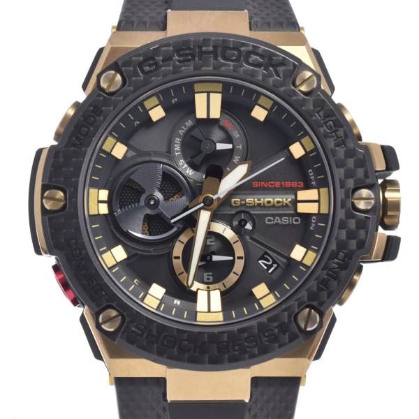 カシオ CASIO GST-B100TFB-1AJR G-SHOCK G-STEEL 35周年 ブラ...