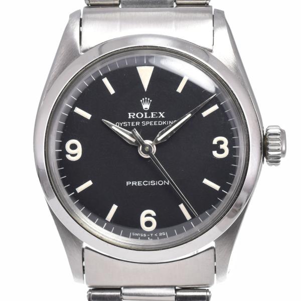 ロレックス ROLEX 6430 ヴィンテージ オイスター スピードキング Cal.1210 ブラッ...