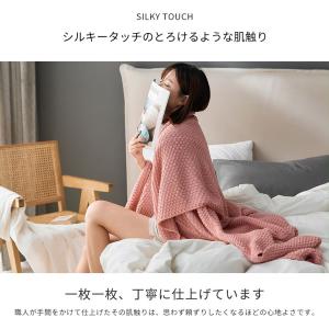 ブランケット 毛布 ひざ掛け 70x100cm...の詳細画像5