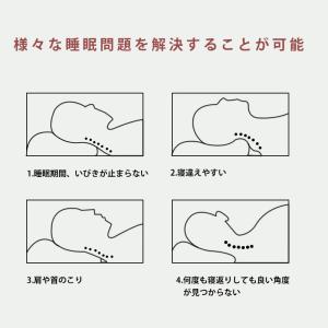 パイプ枕 肩こり 首が痛い 横向き 低反発枕 ...の詳細画像5