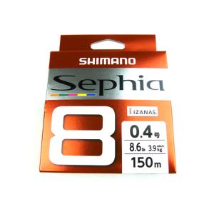 シマノ(Shimano) セフィア8(Sephia 8) LD-E51W 150m 0.4号  マル...