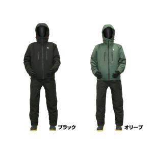 ルキア 防水防寒ウィンター透湿ストレッチスーツ WBA2204 ブラックM