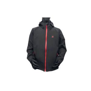 ルキア WBA2235-BK M  ウィンドジャケット  BKRD/ブラックレッド  三層構造 M