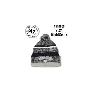 47BRAND New York Yankees World Series Pom Beanie M...