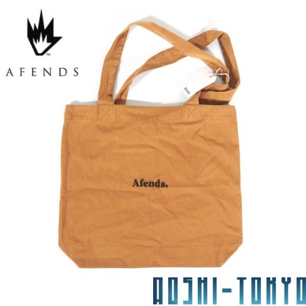 AFENDS オーガニックコットントートバッグ アフェンズ サブバック バック エコバック BAG ...
