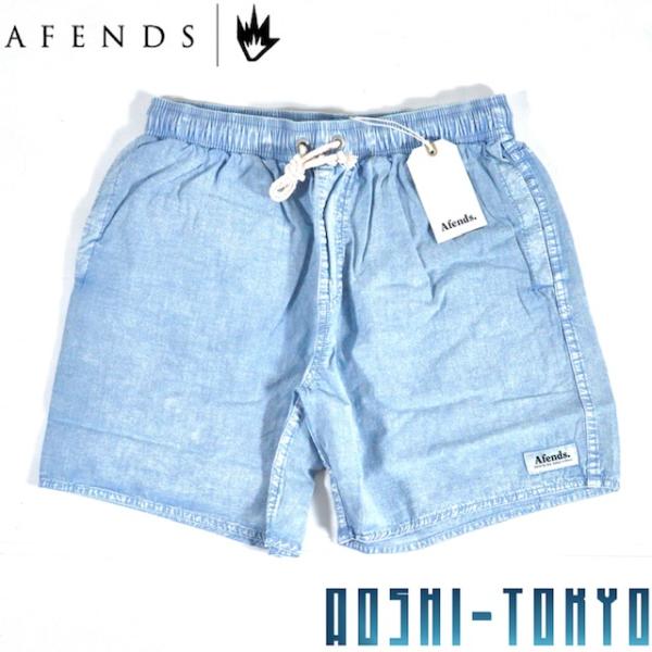 AFENDS Baywatch ボードショーツ ブルーアシッド アフェンズ ハーフパンツ 水着 送料...