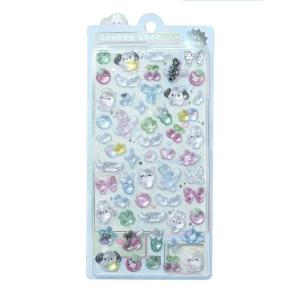 サンスター文具 すみっコぐらし ボンボンドロップシール ピンク グッズ