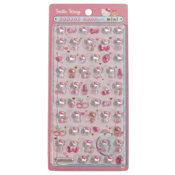 ボンボンドロップシール ハローキティ サンリオキャラクターズ ミニ ピンク 正規品 サンスター文具 ...