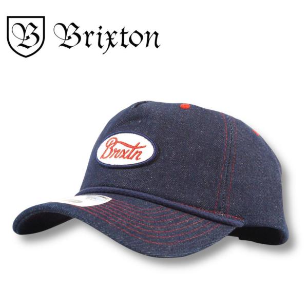 Brixton Parsons Netplus Denim Cap ブリクストン ネットプラス デニ...