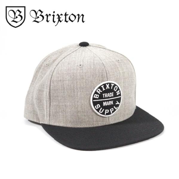 BRIXTON ブリクストン キャップ CAP OATH HAT  帽子 ヘザーグレー スケーター ...
