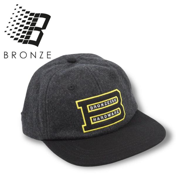 BRONZE56K Wool Cap ブロンズ56K ウールロゴキャップ SK8 帽子 スケボー