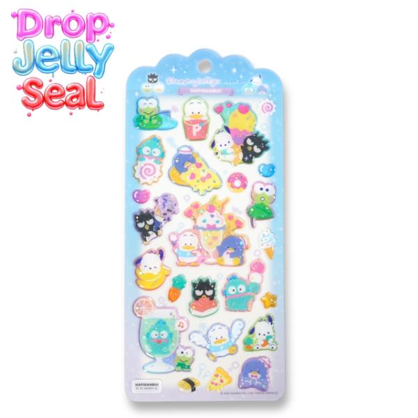 サンリオ はぴだんぶい ドロップジェリーシール 立体シール sanrio クラックス