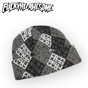 FUCKING AWESOME CAMO ビーニー　最終値下げ FUCKING AWESOME Fucking Awesome ファッキンオーサム カモ