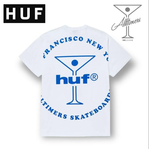 HUF X ALLTIMERS SHARK ATTACK Tシャツ ハフ×オールタイマーズ コラボ ...