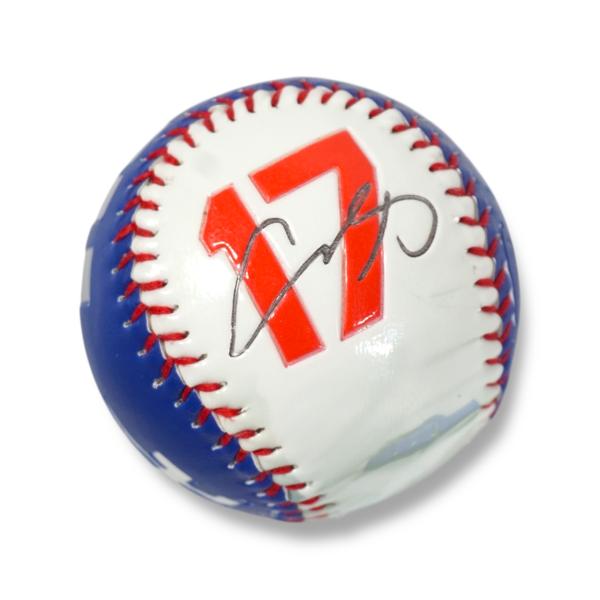 MLB公式 ロサンゼルスドジャース 大谷翔平 記念ボール 2025個限定 サイン 画像 背番号付き ...