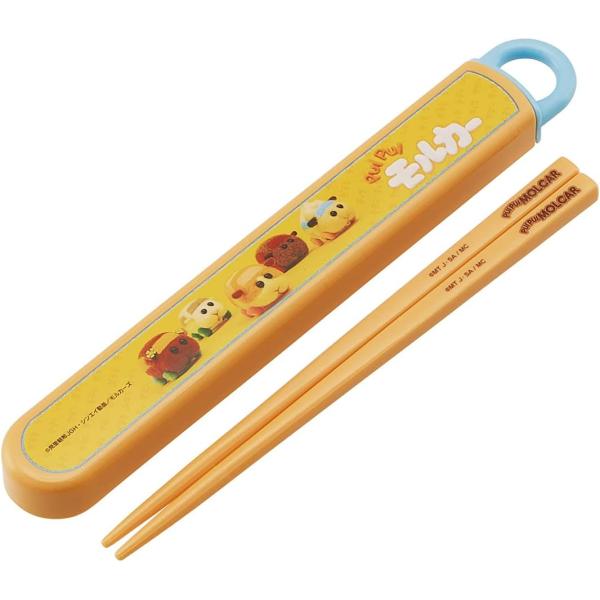 スケーター (skater) 子供用 抗菌 スライド 箸箱セット PUIPUIモルカー 女の子 日本...