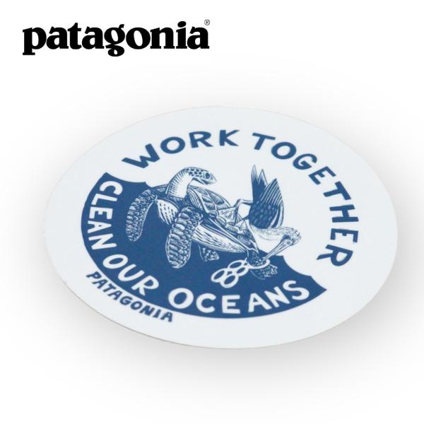 PATAGONIA work Sticker パタゴニア ワーク ステッカー シール 正規品 車 キ...